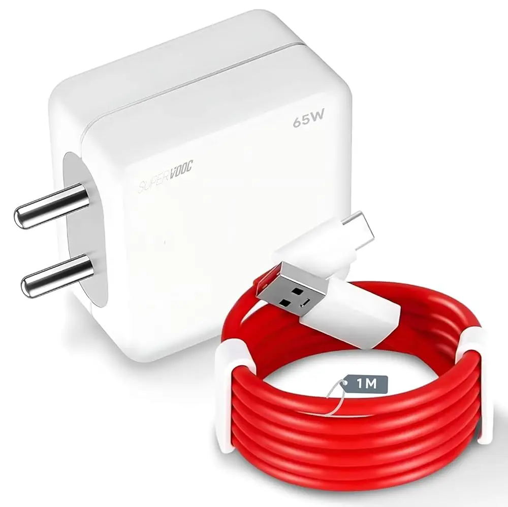 OnePlus 65W Type C SuperVooc Fast Charger Pack of 2 Only