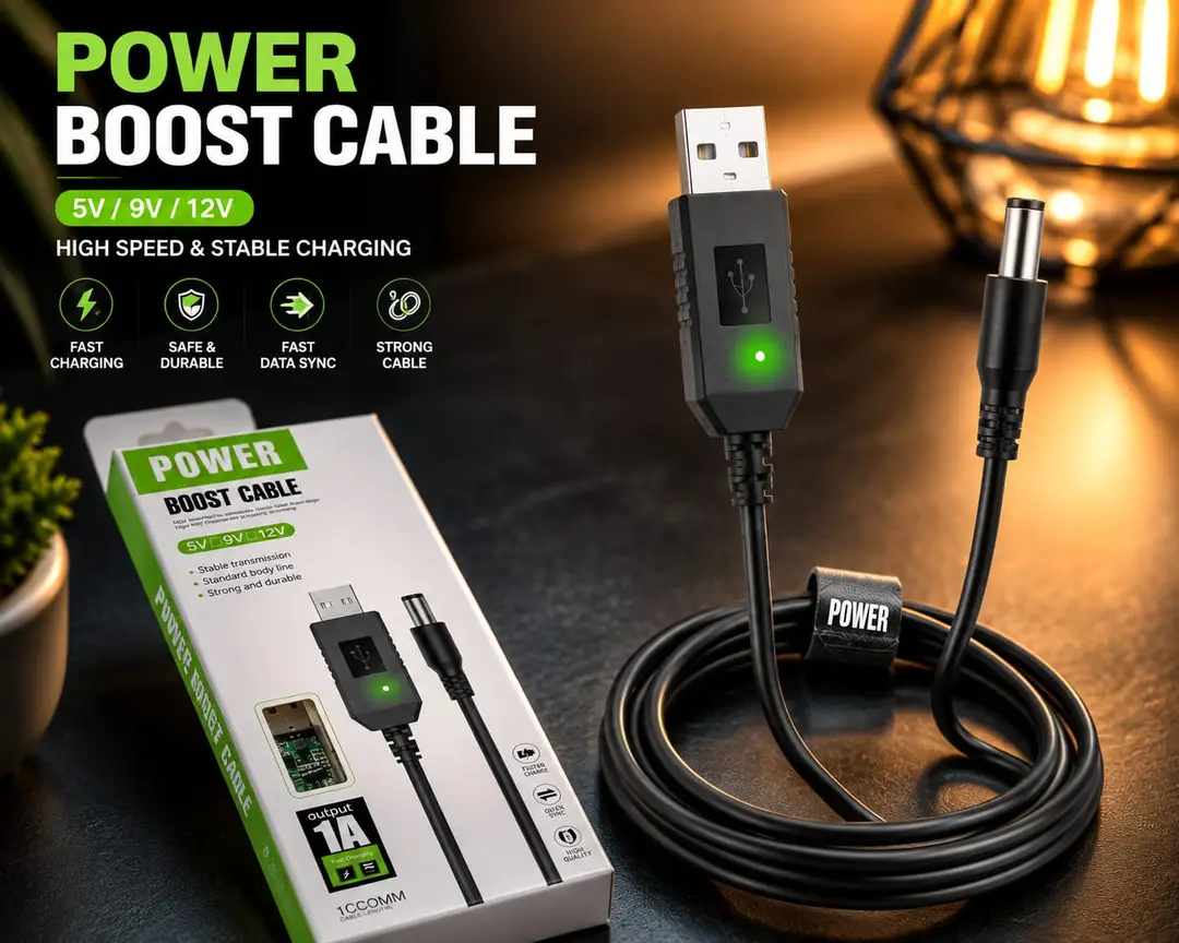 Router Power Bank CABLE Fast Travel, Router Cable PIN