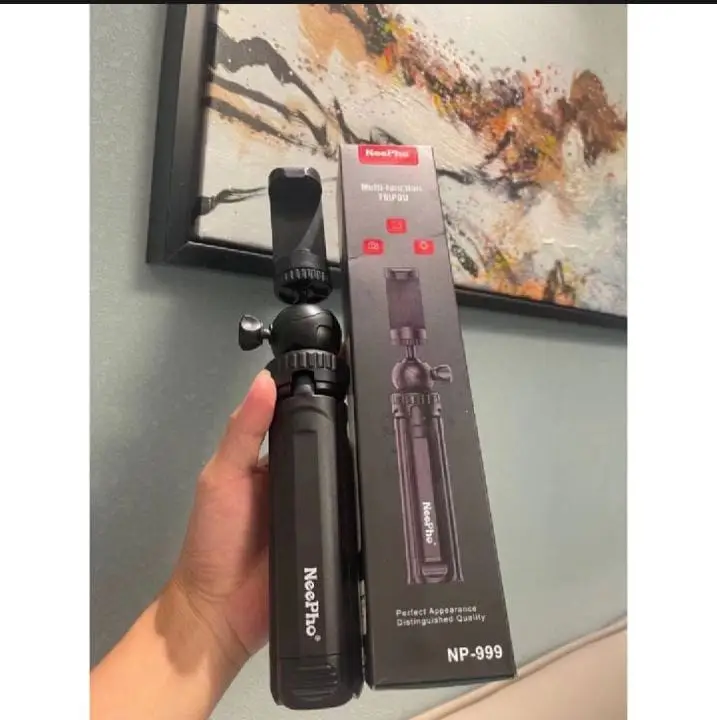 Portable Phone Tripod Monopod With Wireless Shutter