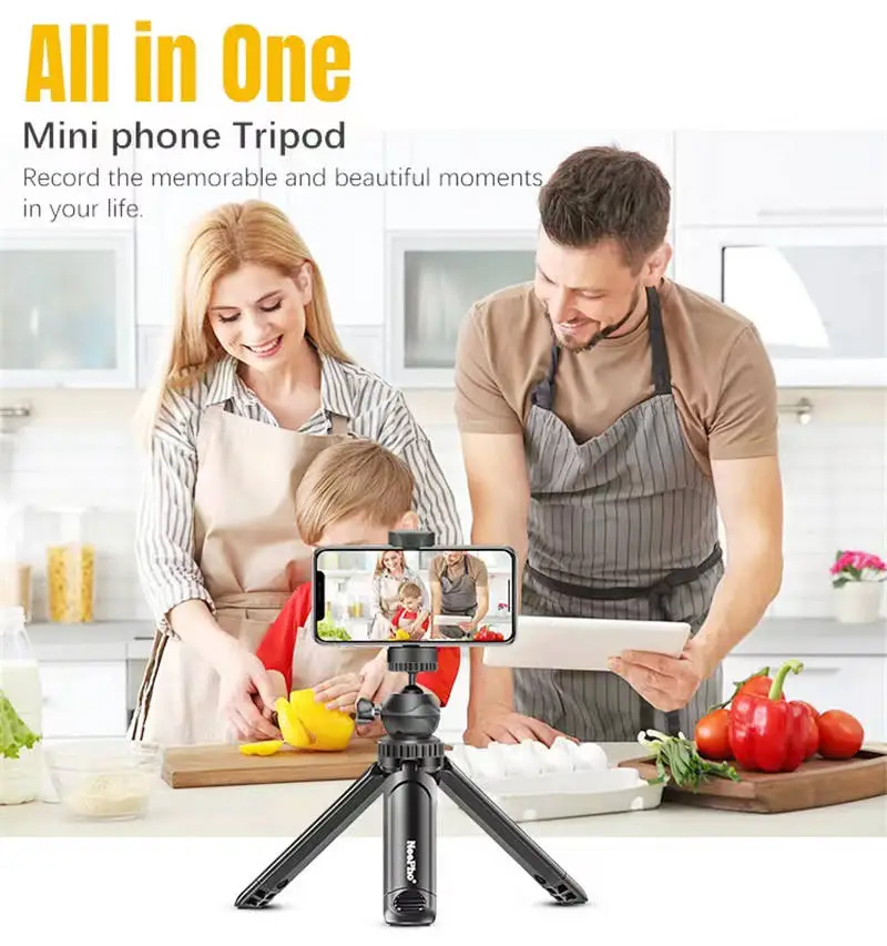 Extendable Phone Selfie Stick With Tripod Base