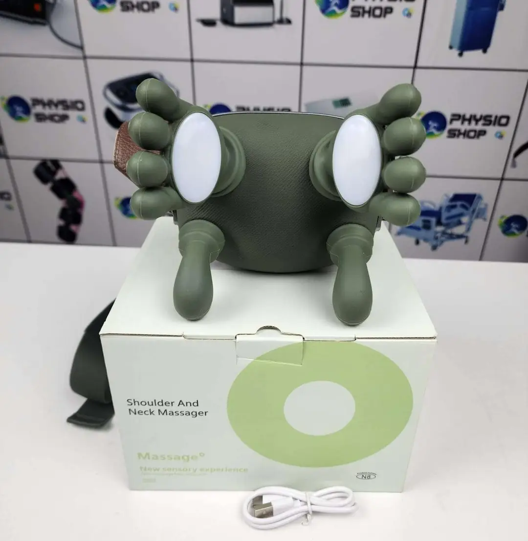 Portable Neck and Shoulder Massager with Heat