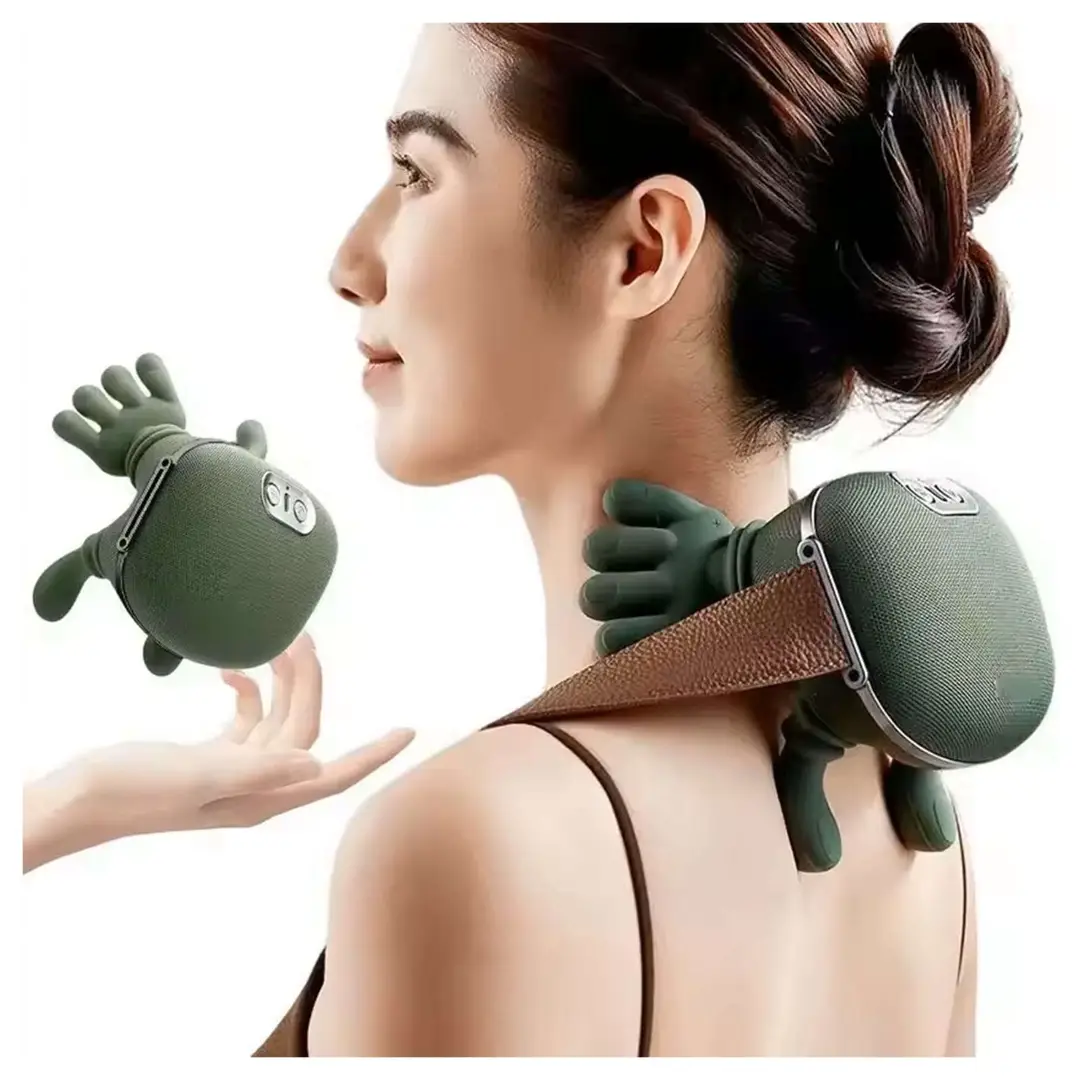 Portable Neck and Shoulder Massager with Heat