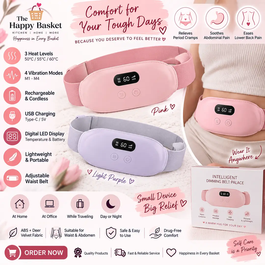 Easy To Use And Maintain Electric Period Cramp Heating Belt
