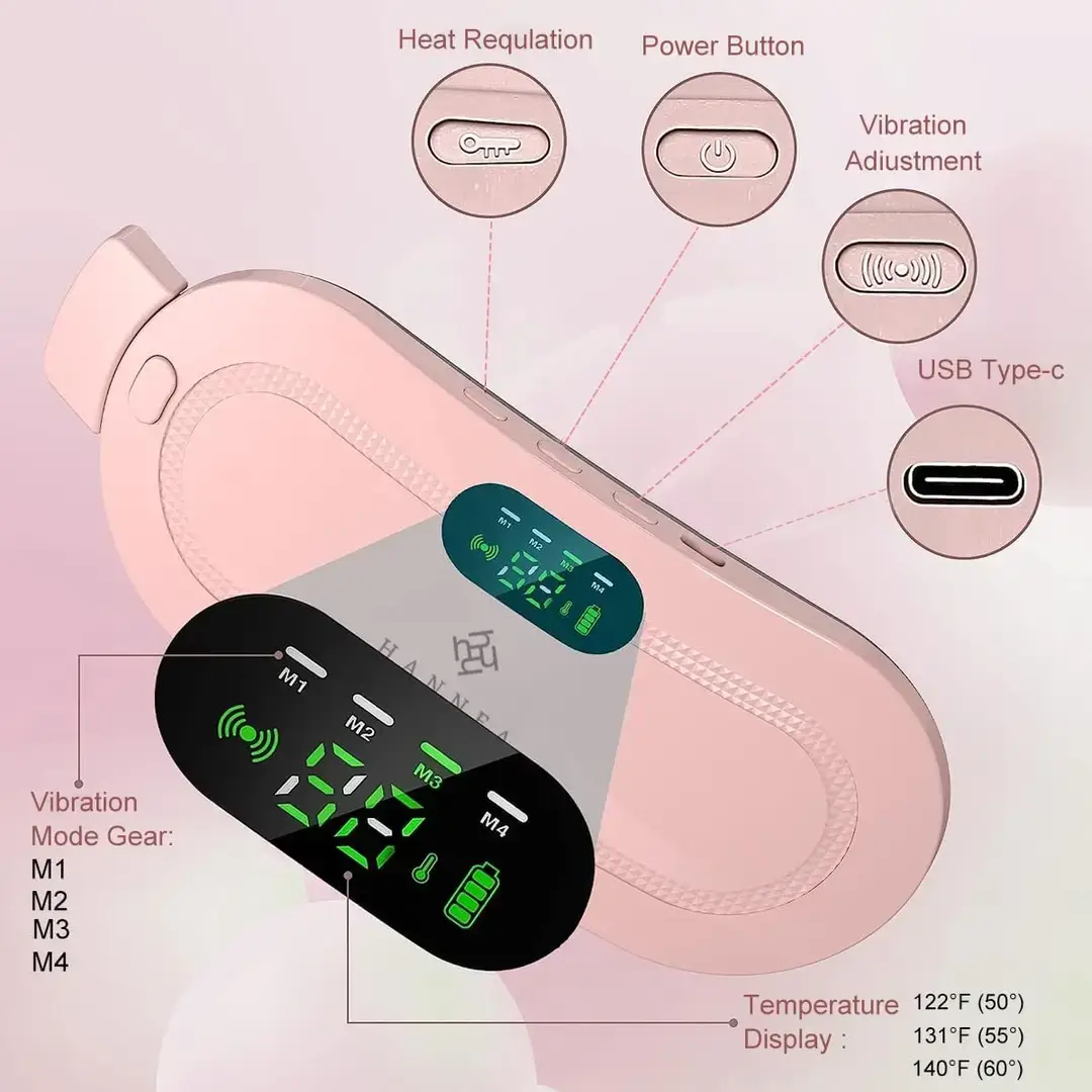 Easy To Use And Maintain Electric Period Cramp Heating Belt