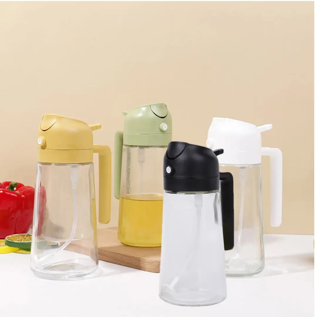 Adds Style And Functional2 in 1 Oil bottle