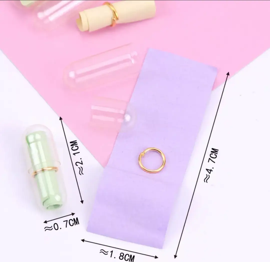 Pack of 30 Love Message Letter Capsule Mini Gift
