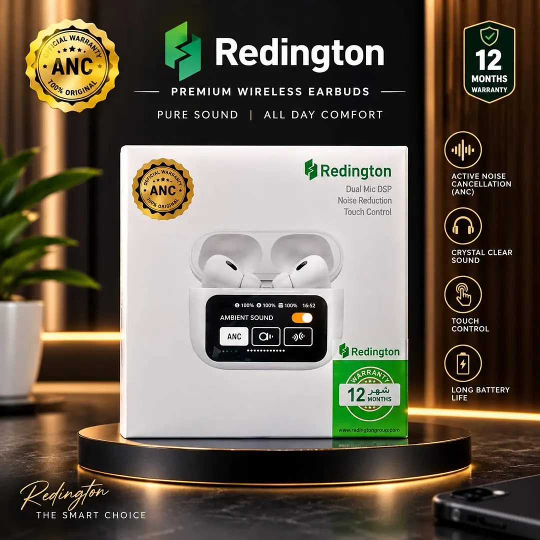Redington AirPulse Smart-Display ANC Earbuds