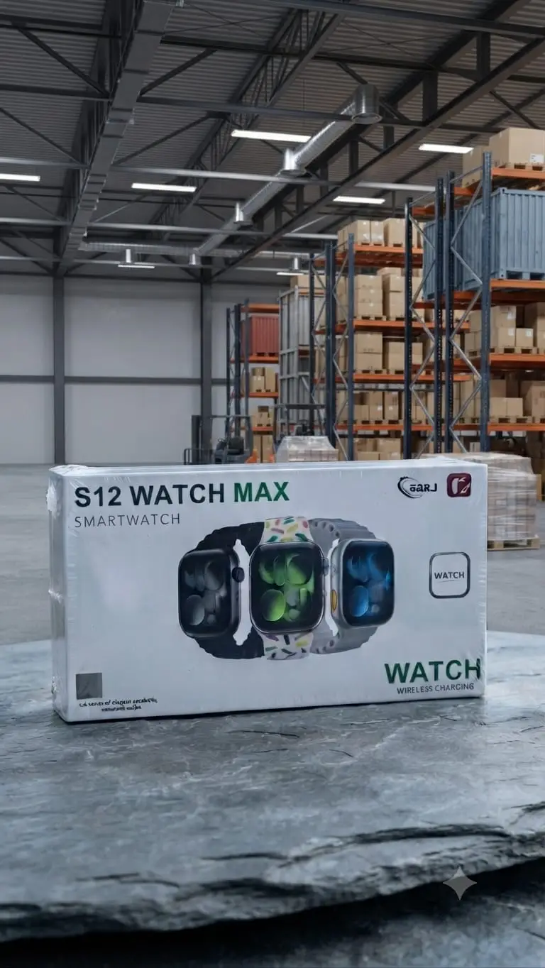 S12 WATCH MAX (also branded as featuring wireless charging)