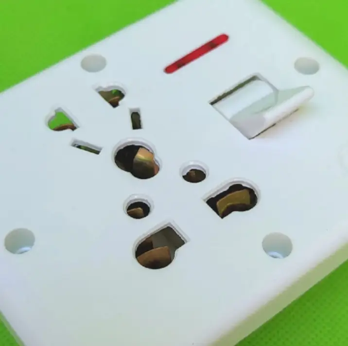 Wall Socket Board with Switch and Light indicator