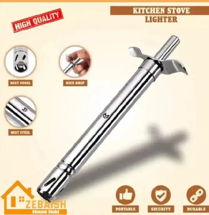 Lighter For Gas Stove.Metalic Kitchen Lighter.