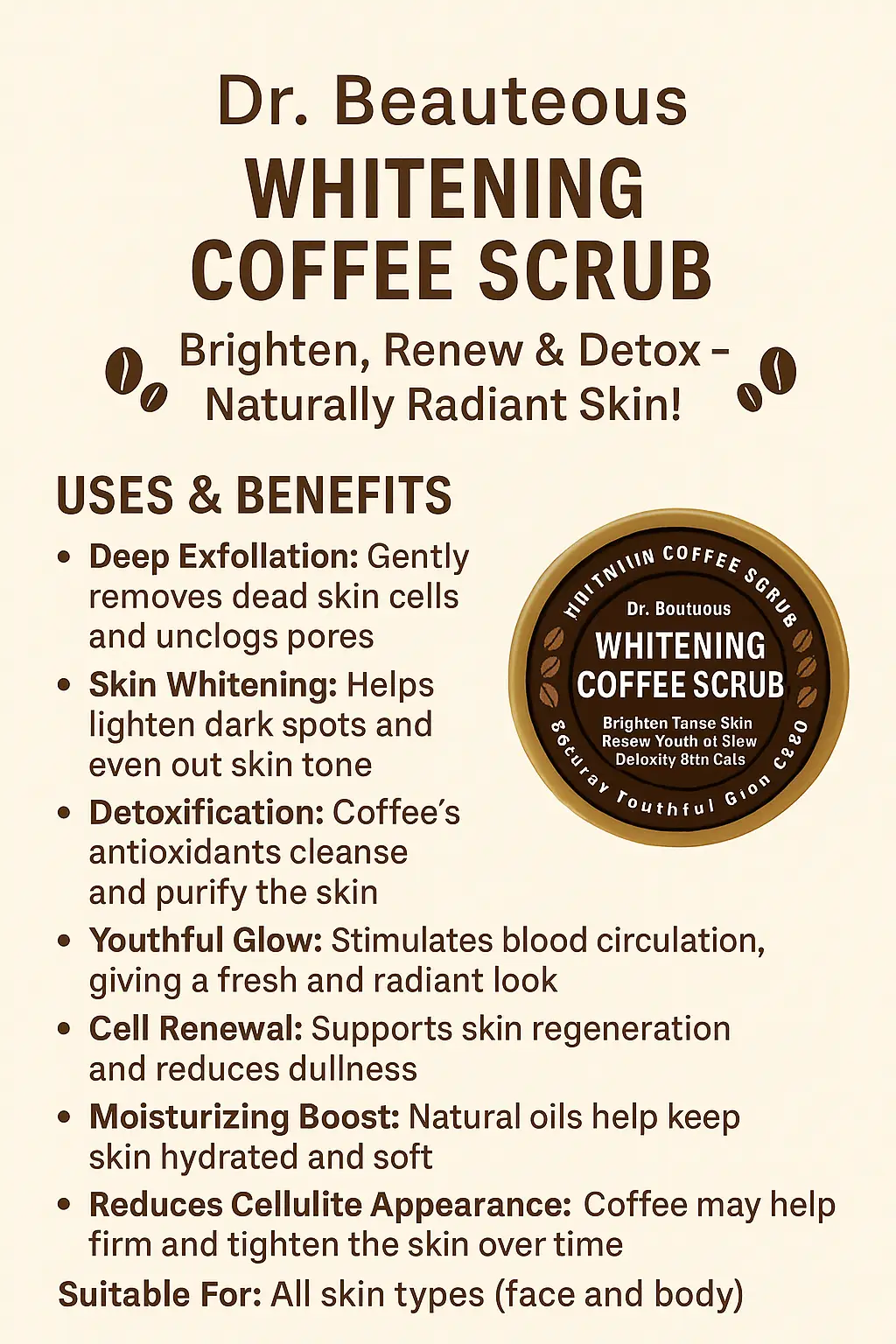 Whitening Facial Scrub 80 80