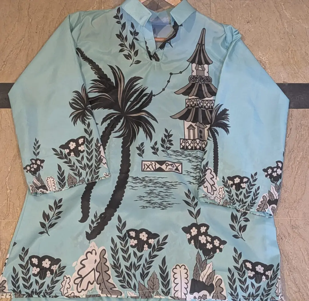 2 Pcs Women's Stitched Grip Printed Co-Ord Set