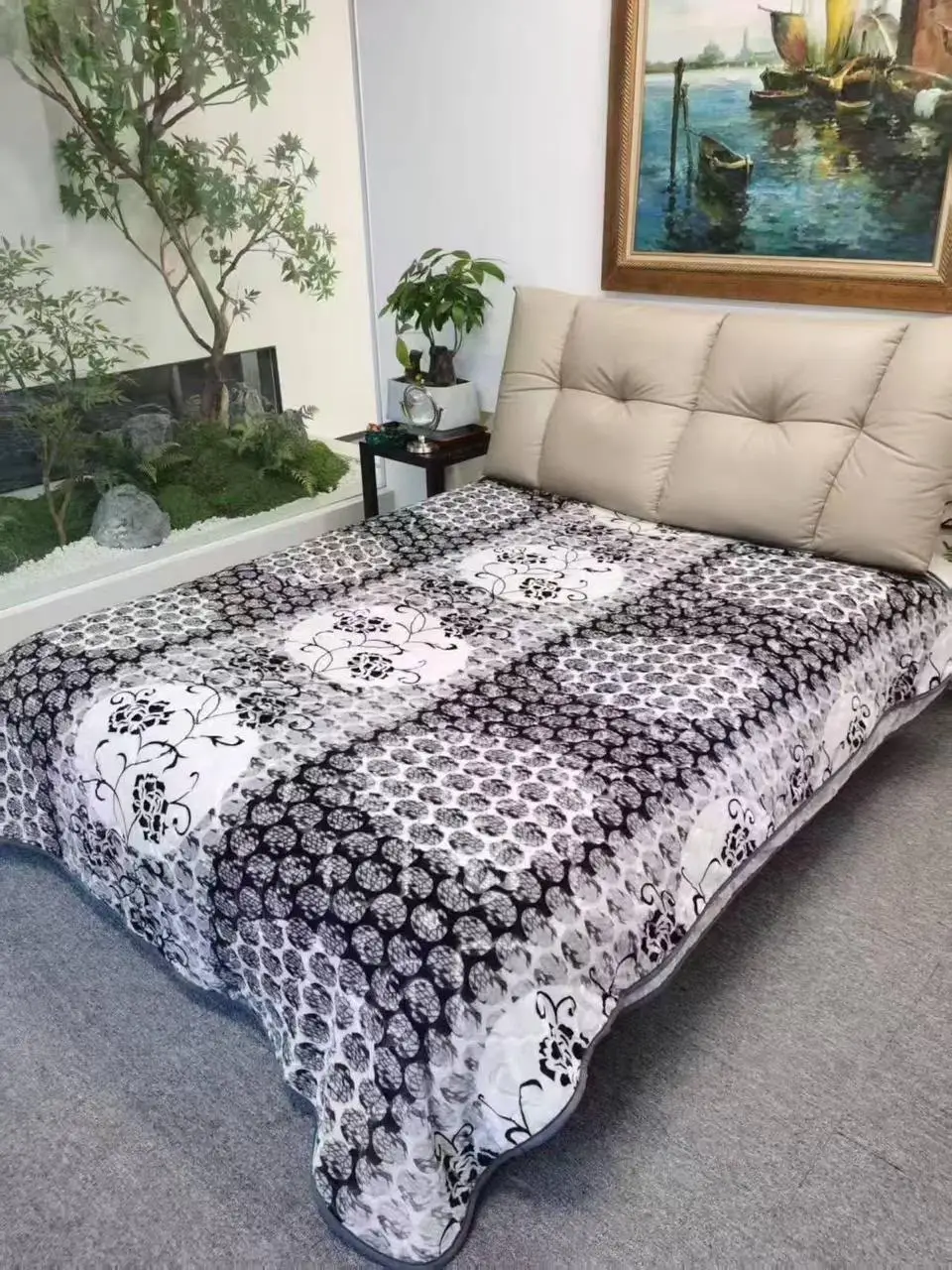 Fleece Printed Single Bed Blanket