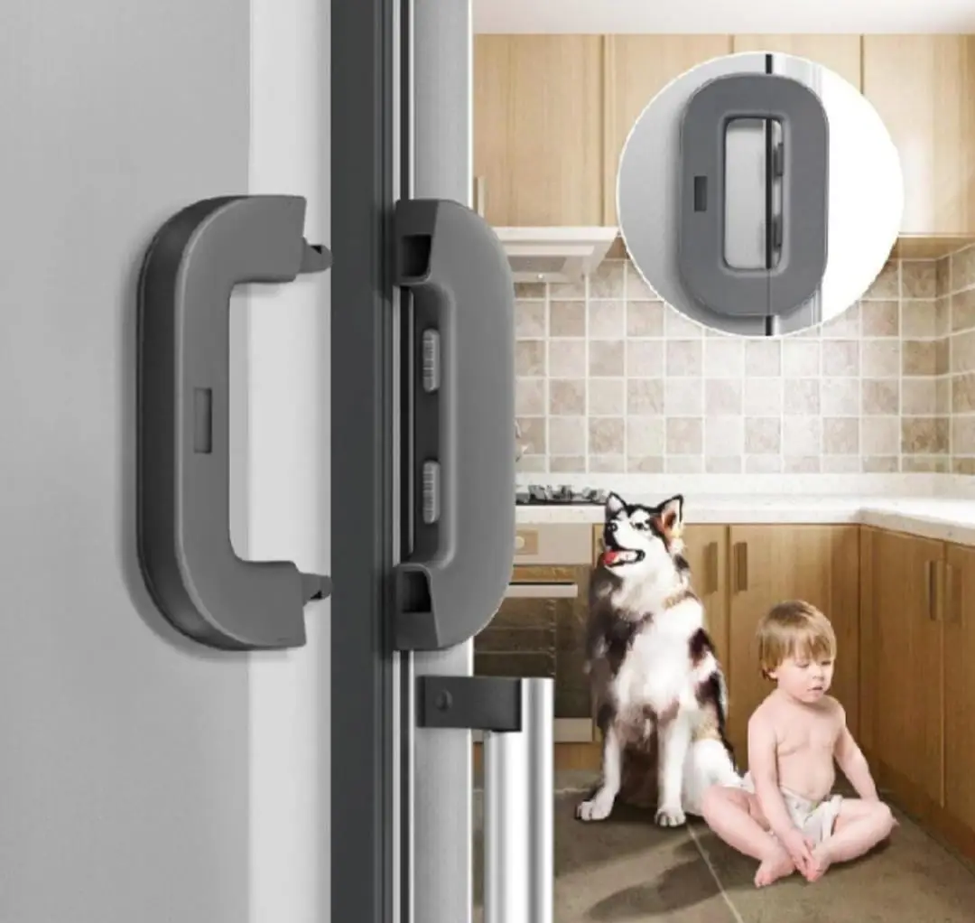 Durable Materials For Long-Lasting Use Fridge Lock & Keys