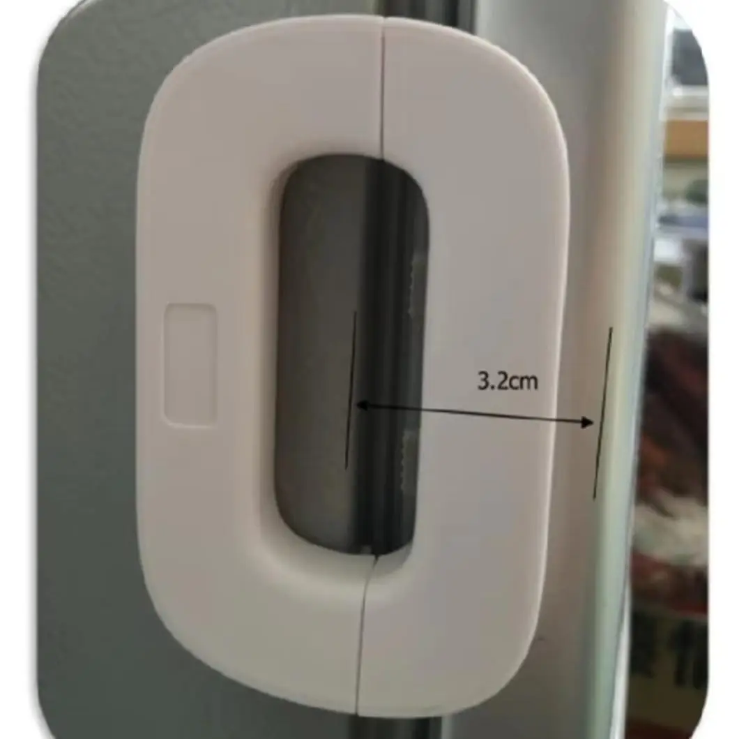 Durable Materials For Long-Lasting Use Fridge Lock & Keys
