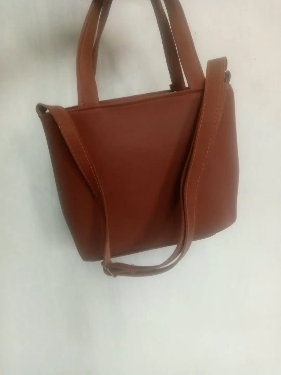 Women's PU Leather Embroidered Hand Bag