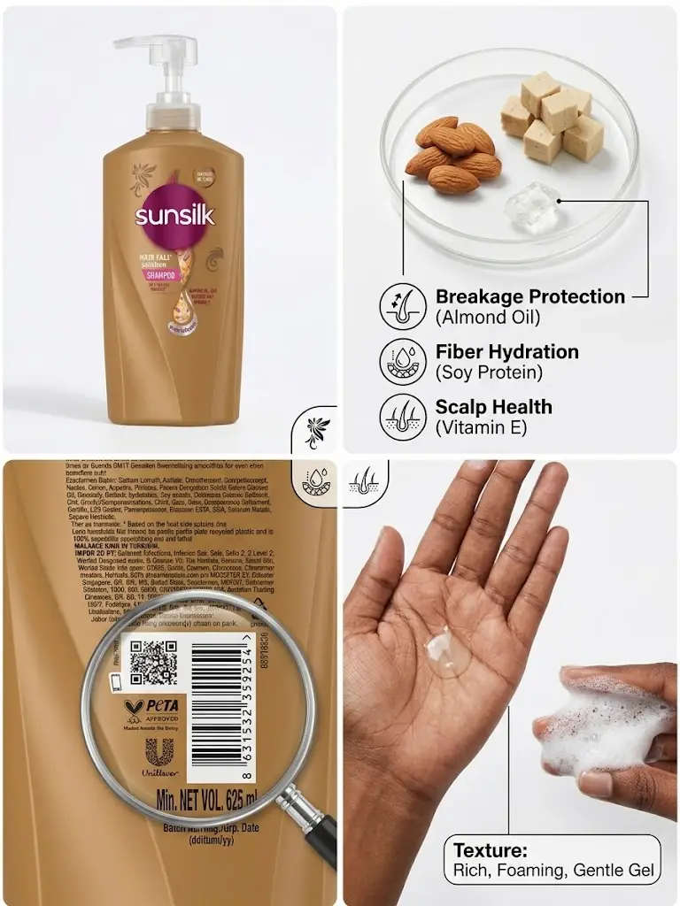 Sunsilk Hair Fall Solution Shampoo 625ml