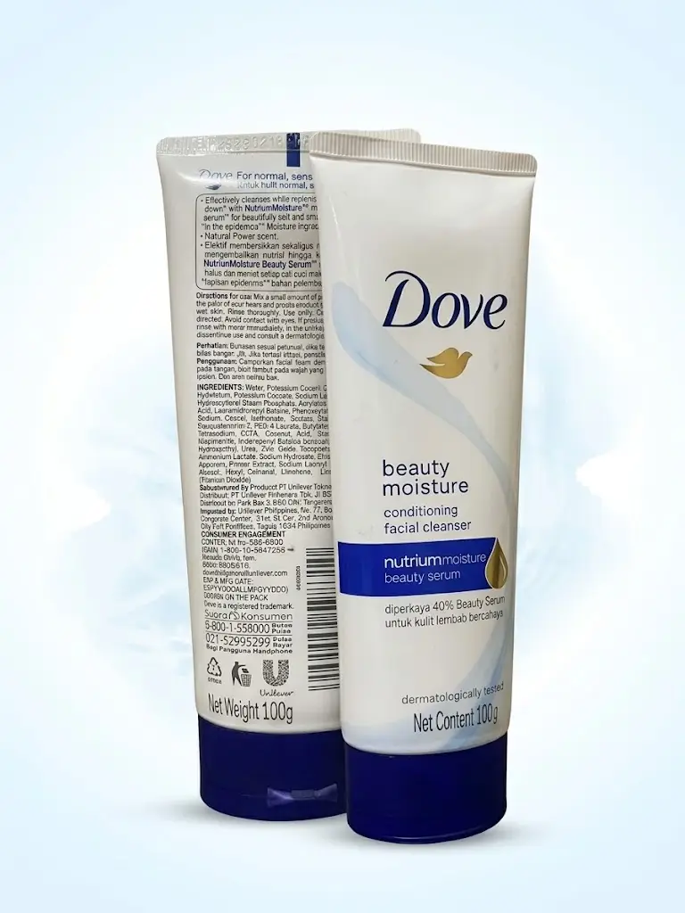 Dove Beauty Moisture Facial Cleanser - 100g