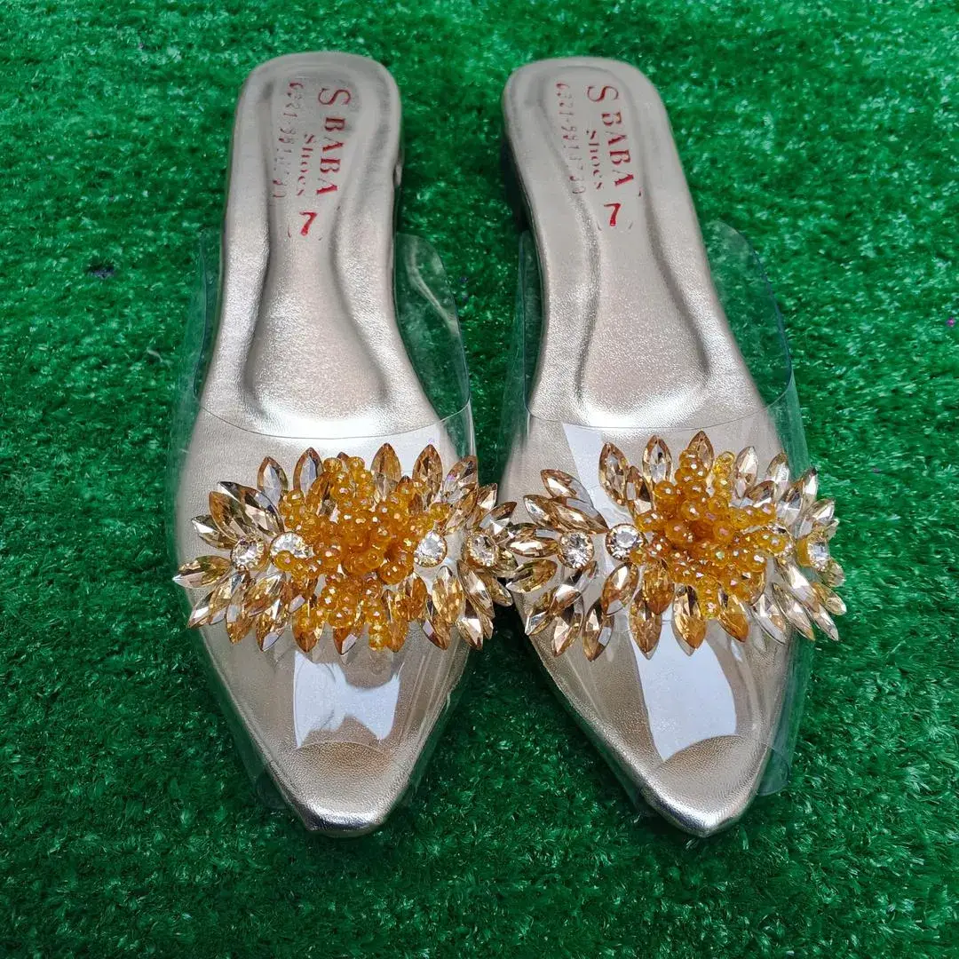 Women's Synthetic Leather Fancy Mules