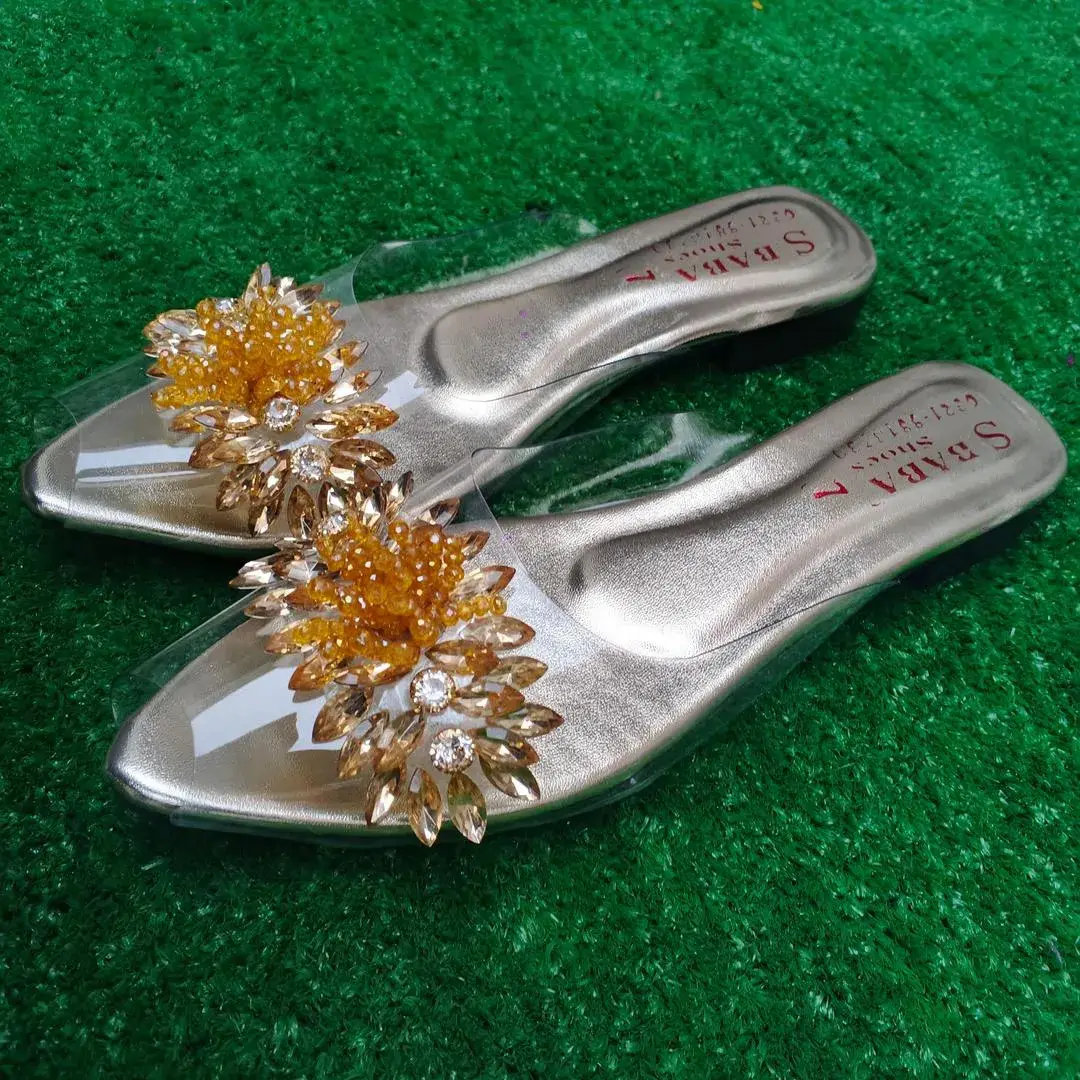 Women's Synthetic Leather Fancy Mules