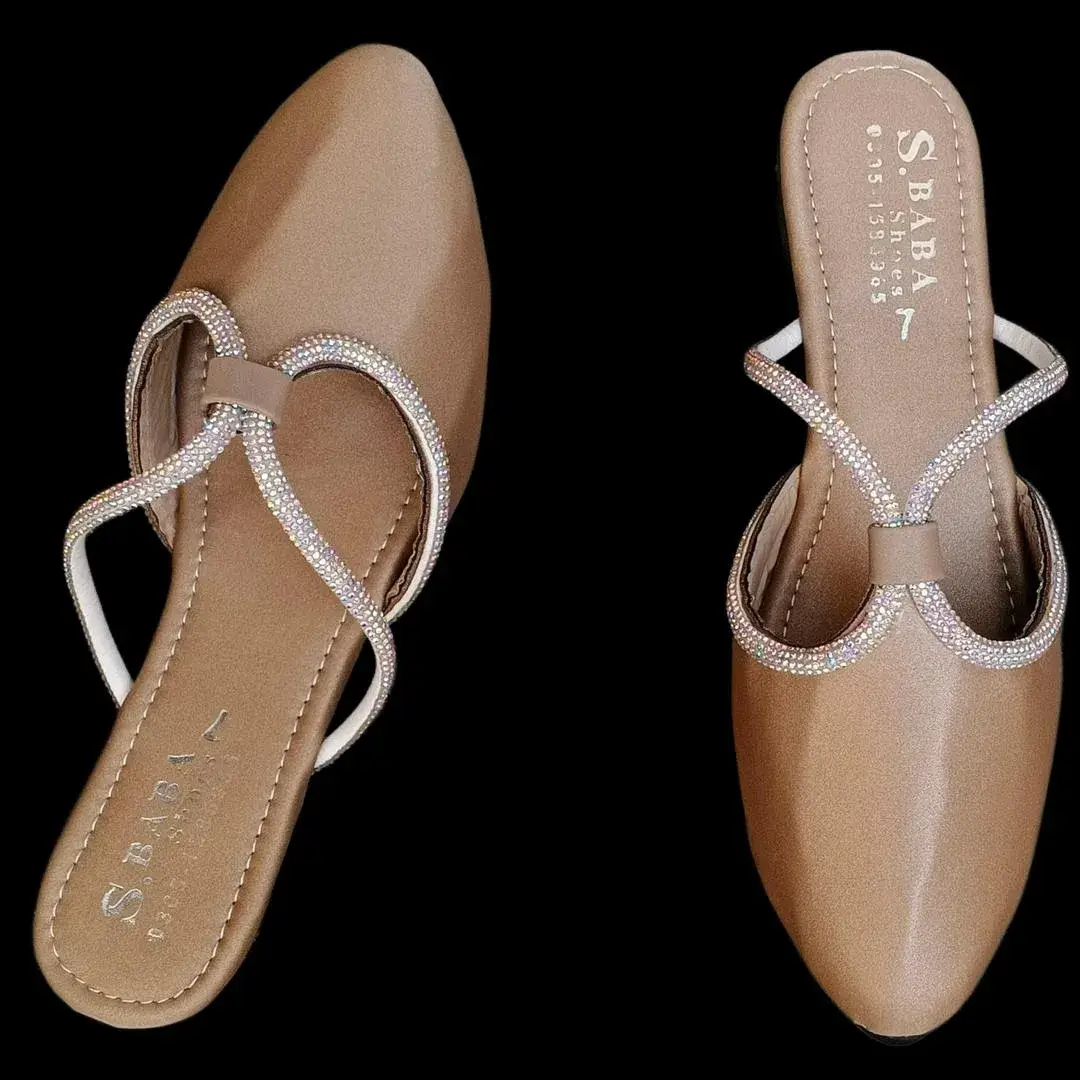 Women's Synthetic Leather Fancy Mules