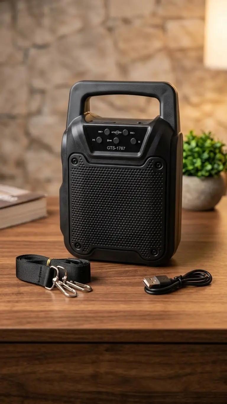Double Solar charge wireless Speaker with extra base