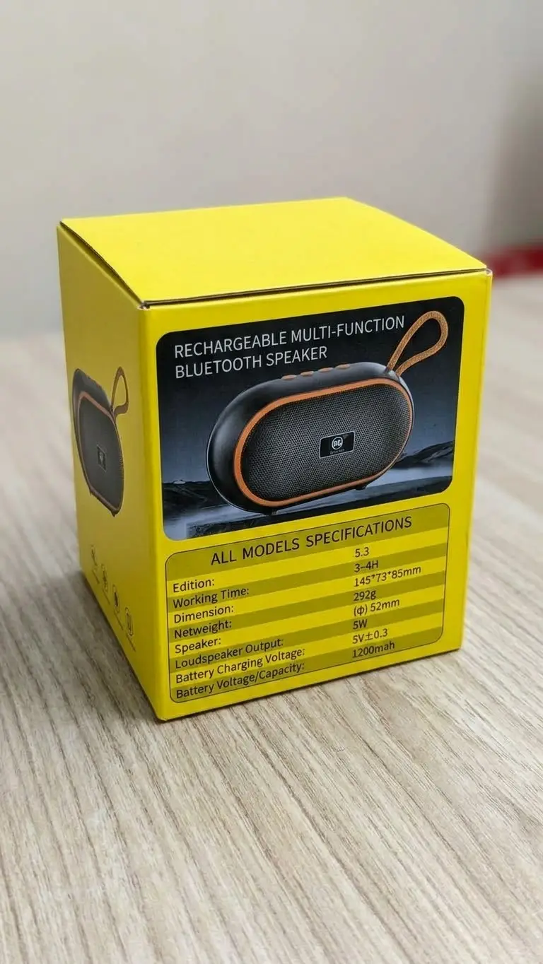 Speaker with Heavy Base and bettery life