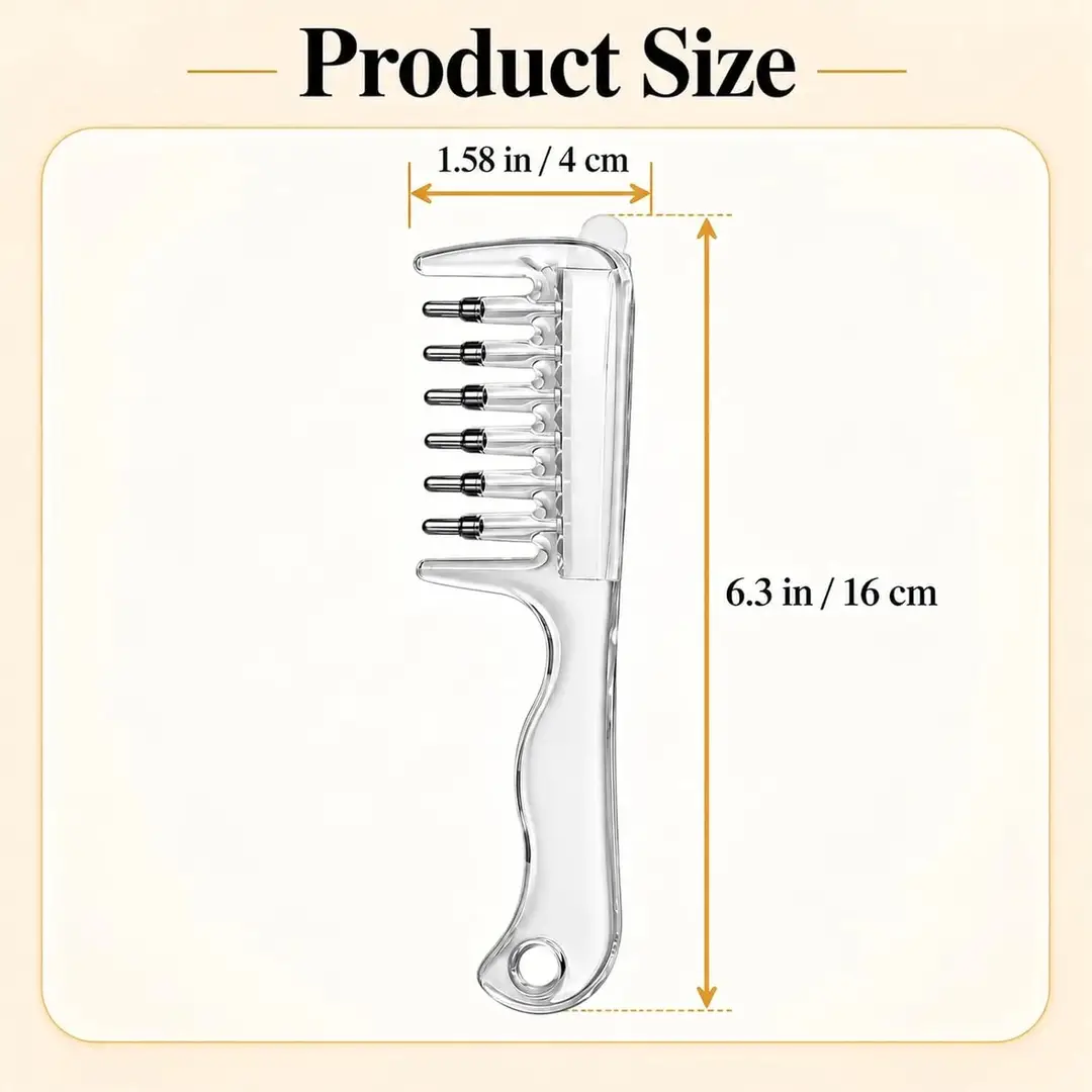 Liquid Hair Oil Applicator Comb