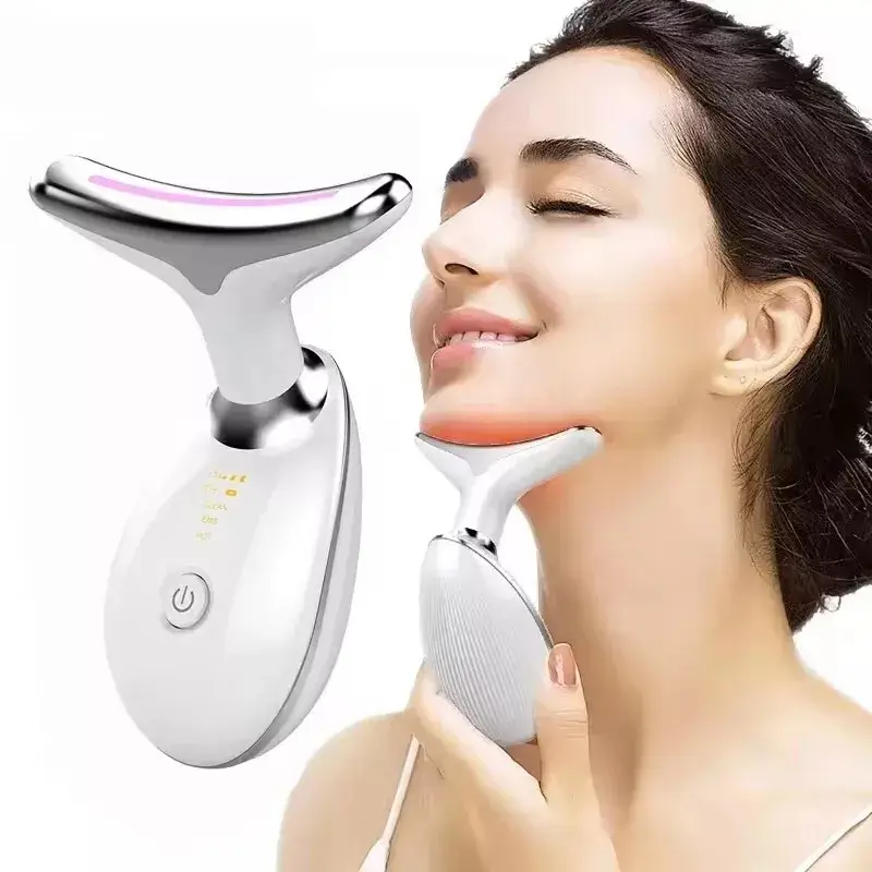 LED Light Neck Face Beauty Massager (ES-1081)