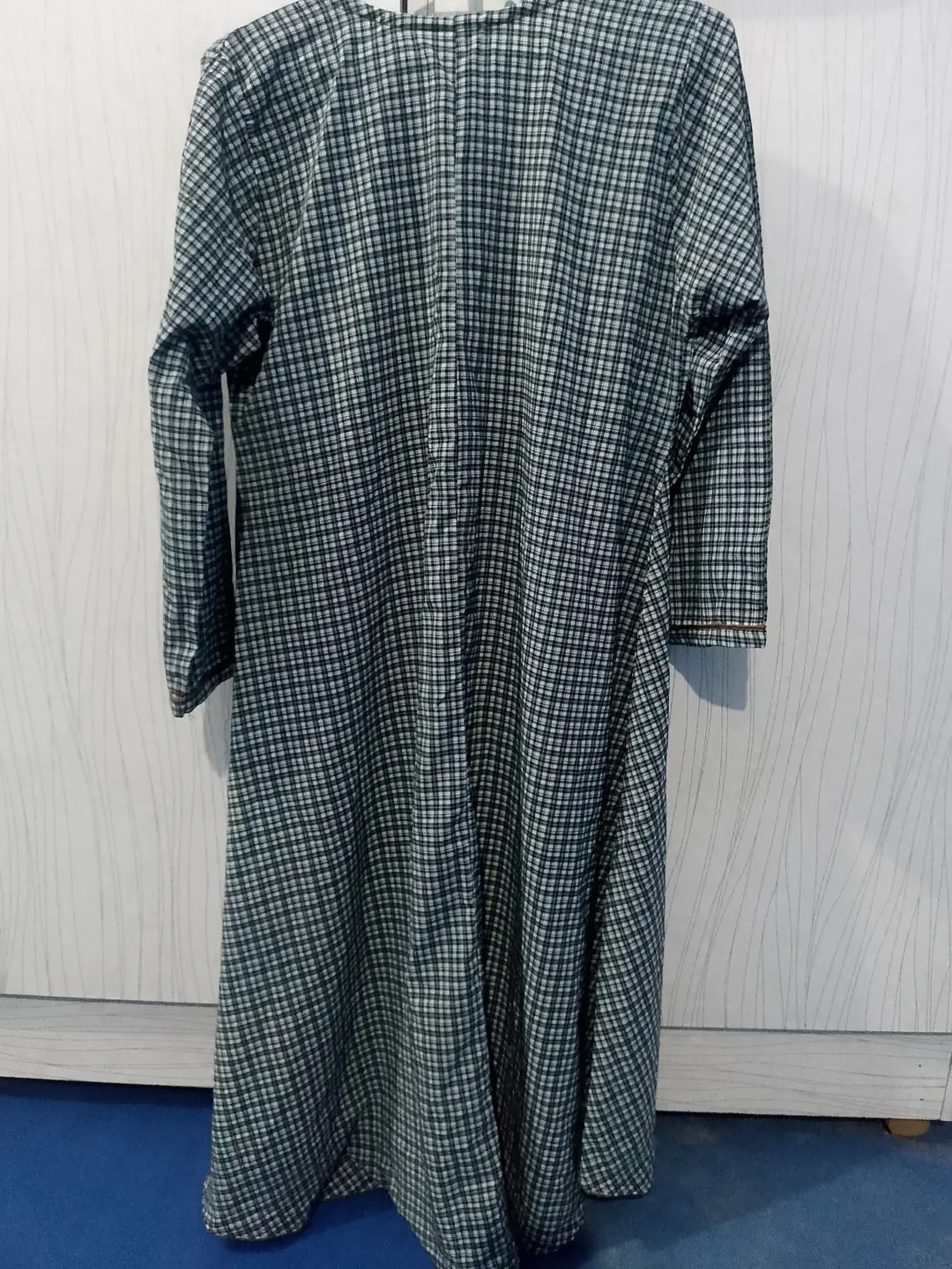 1 Pc Women's Stitched Cotton Block Printed A-Line Shirt