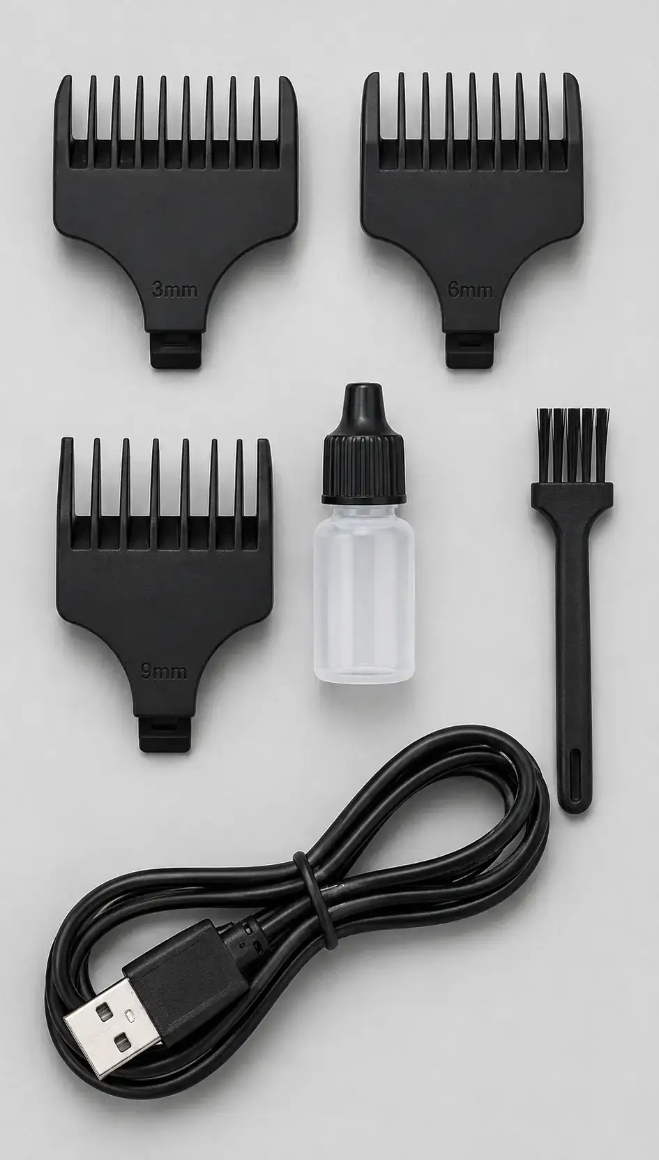 Comfortable Grip and Ergonomics Design Men's Hair Trimmer 5