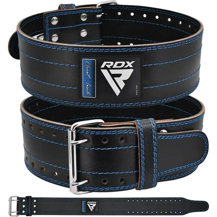Gym Belt Premium Quality Leather Gym Belt RDX