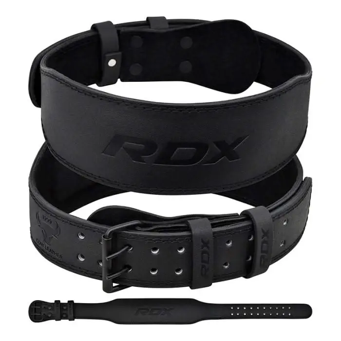 Gym Belt Premium Quality Leather Gym Belt RDX