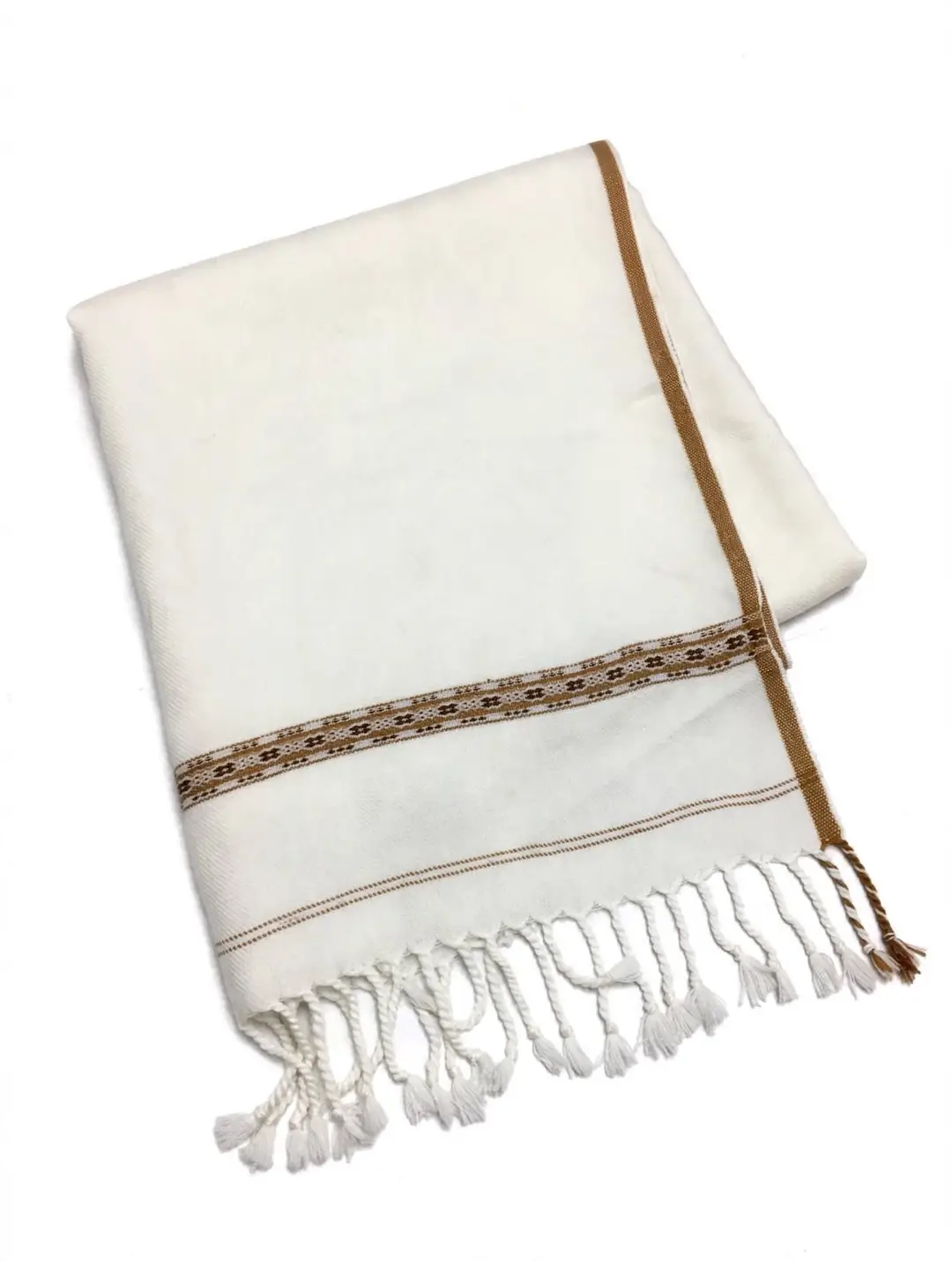 1 Pc Men's Wool Texture Shawl