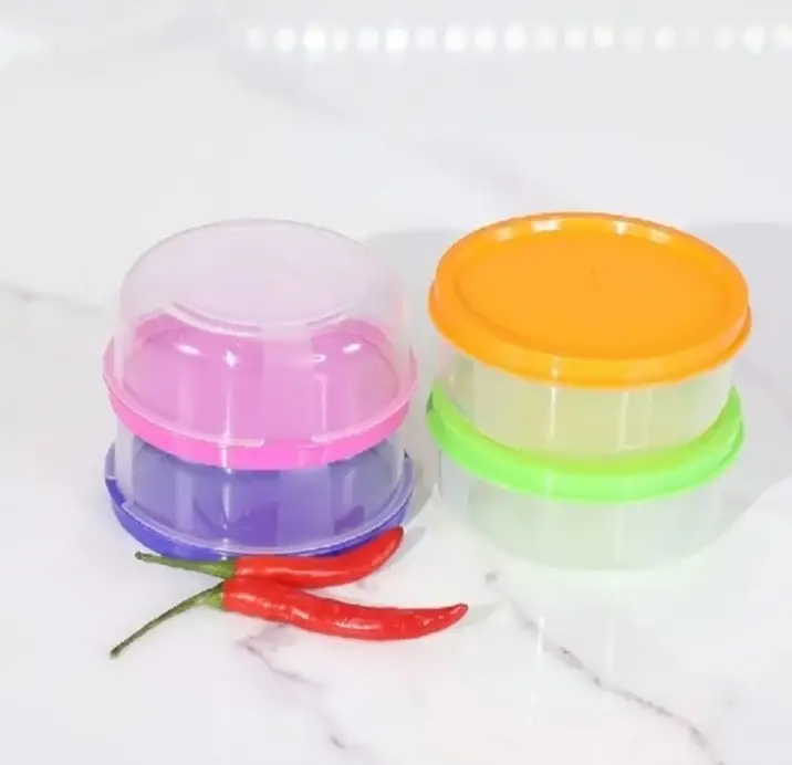 Pack of 4 Mini Storage Box - Choti Masala Dabbi Set