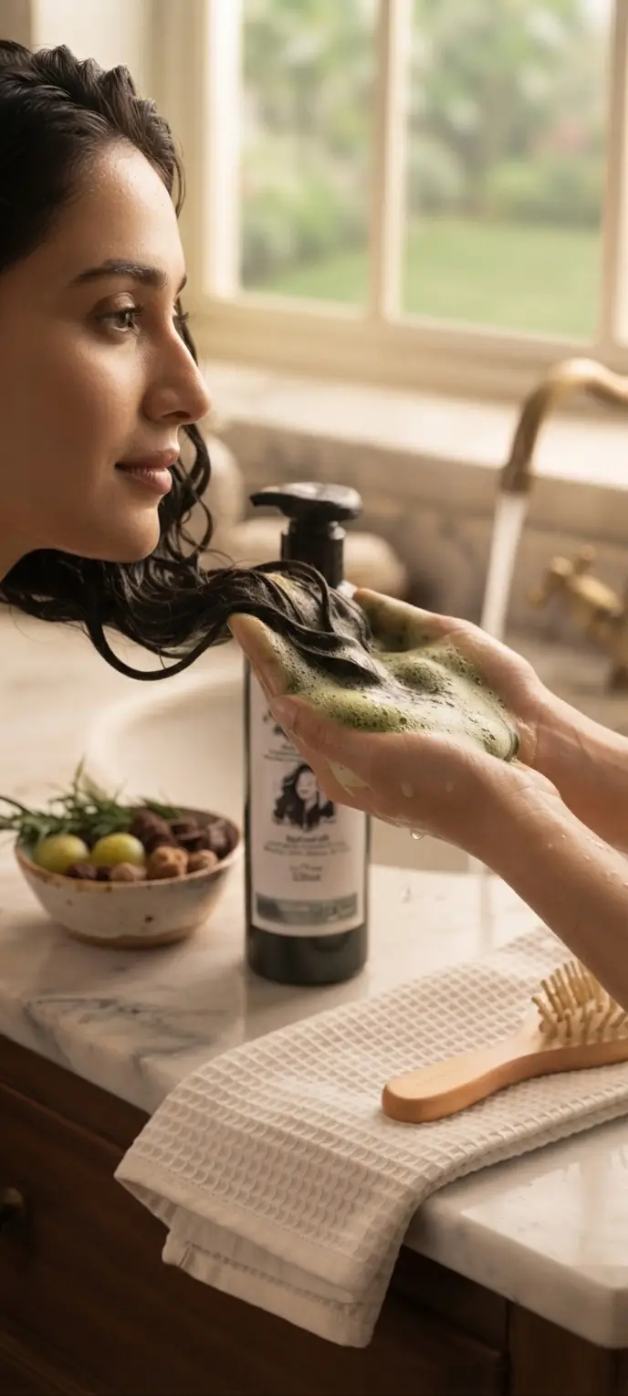 HerbFusion Herbal Shampoo 250ml | Amla, Reetha, Shikakai
