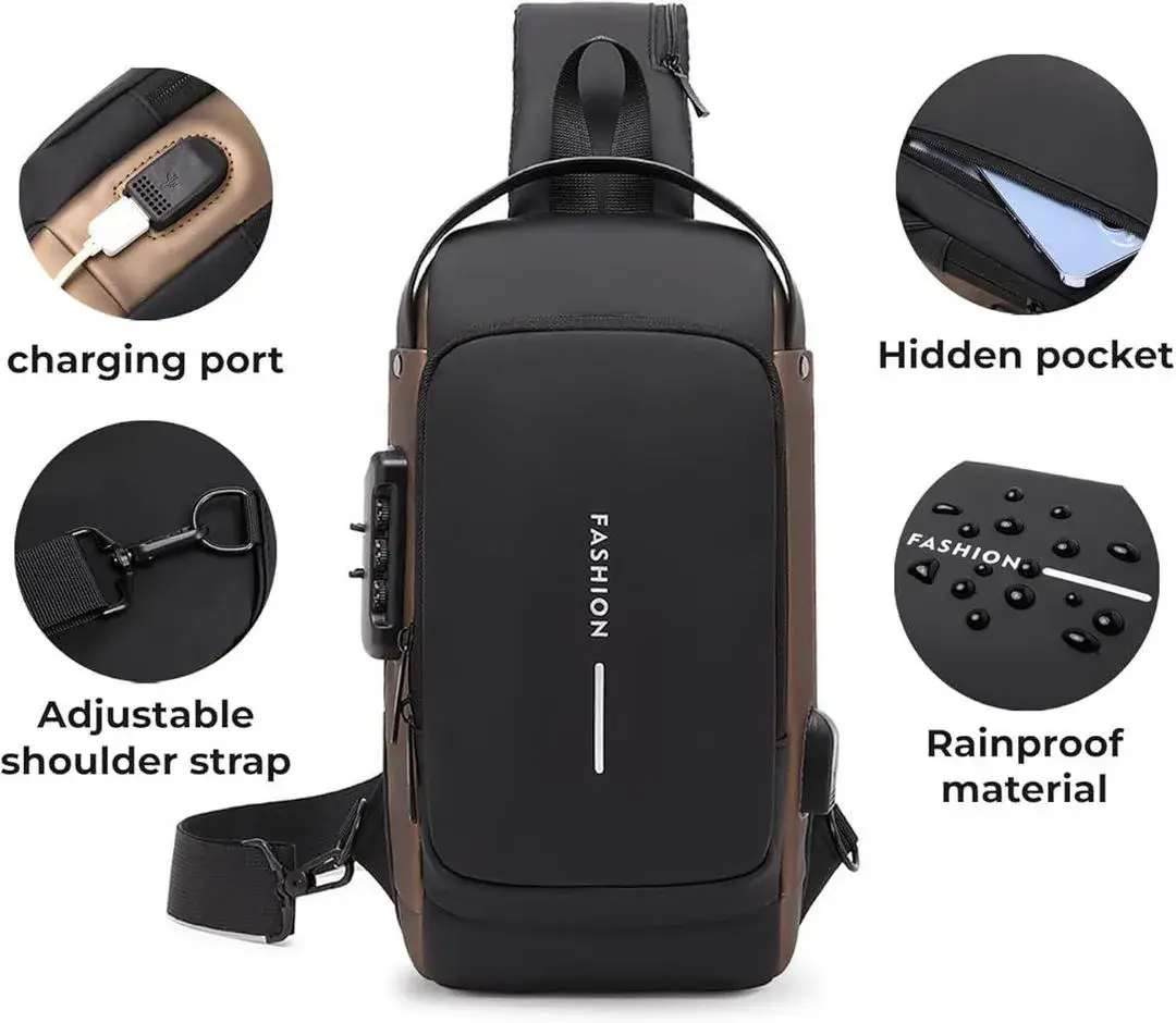 Unisex Crossbody Bag