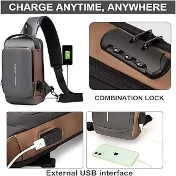 Unisex Crossbody Bag
