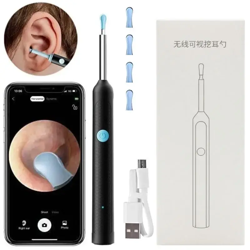 Smart Visual Ear Wax Cleaning Kit with HD Camera