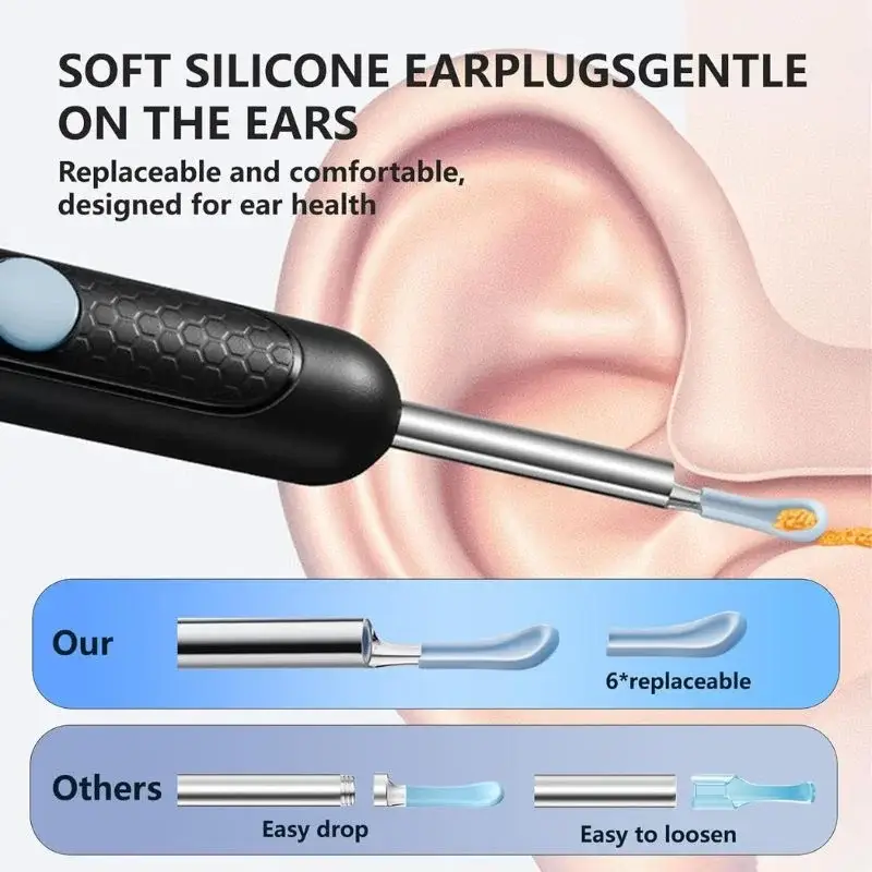 Smart Visual Ear Wax Cleaning Kit with HD Camera