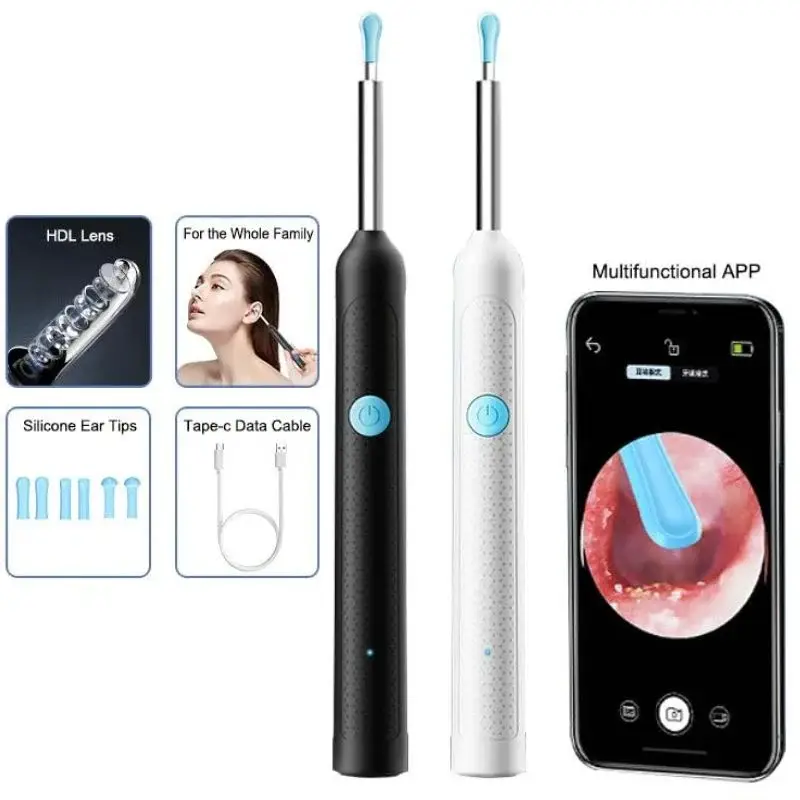 Smart Visual Ear Wax Cleaning Kit with HD Camera