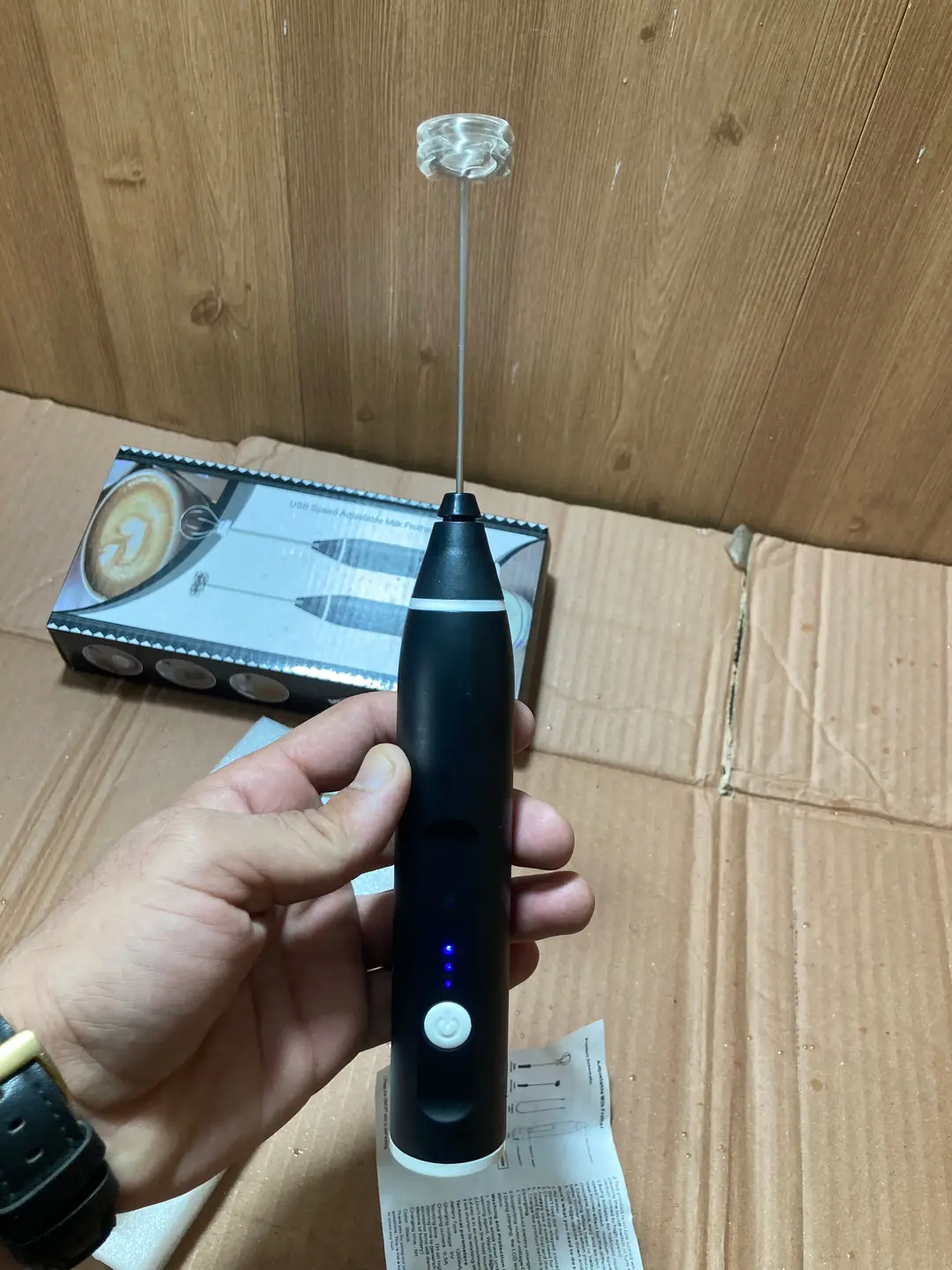 2 in 1 Multifunctional Rechargeable Coffee Beater