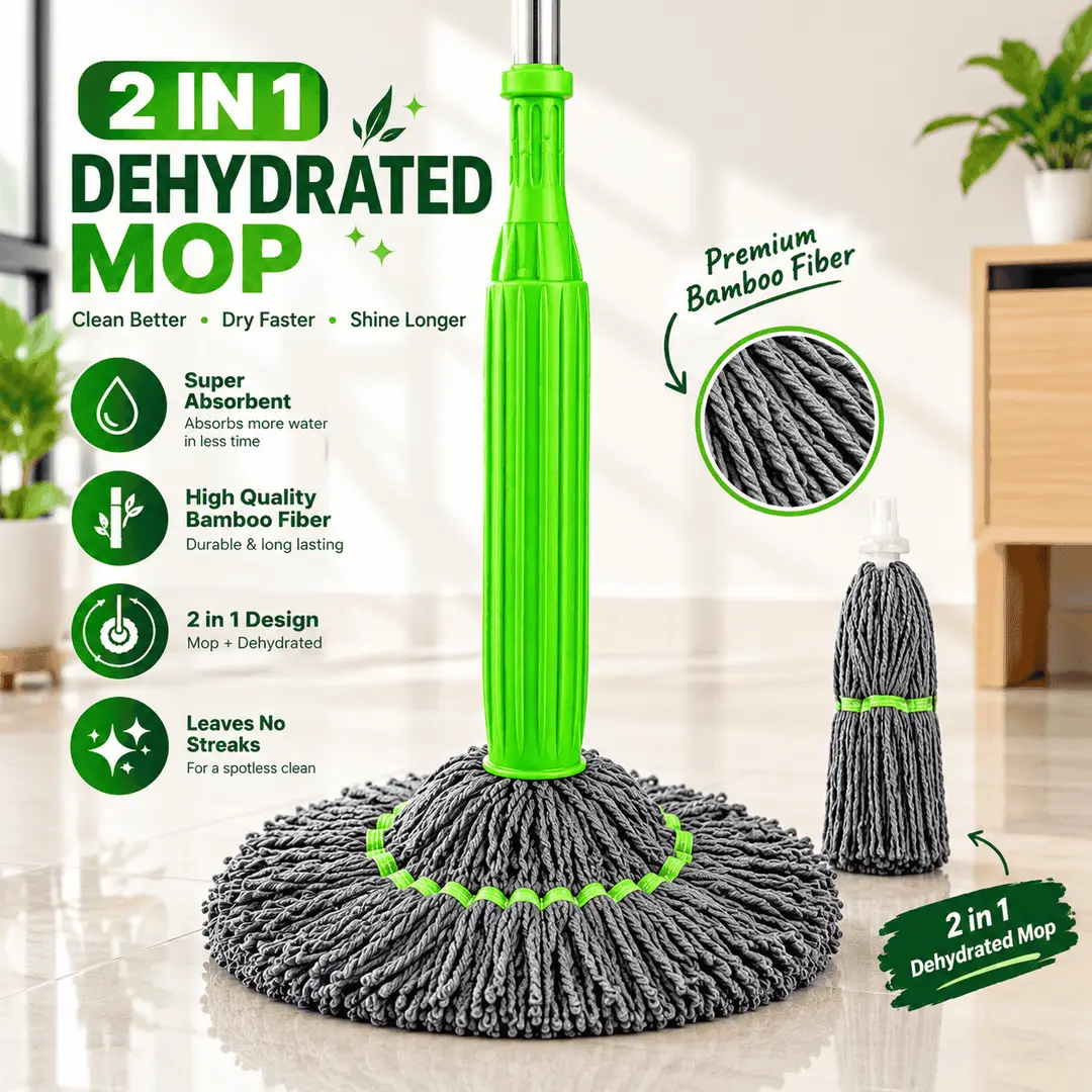 Magic Twist Mop – Self Wringing Twist Mop for Floor Cleaning