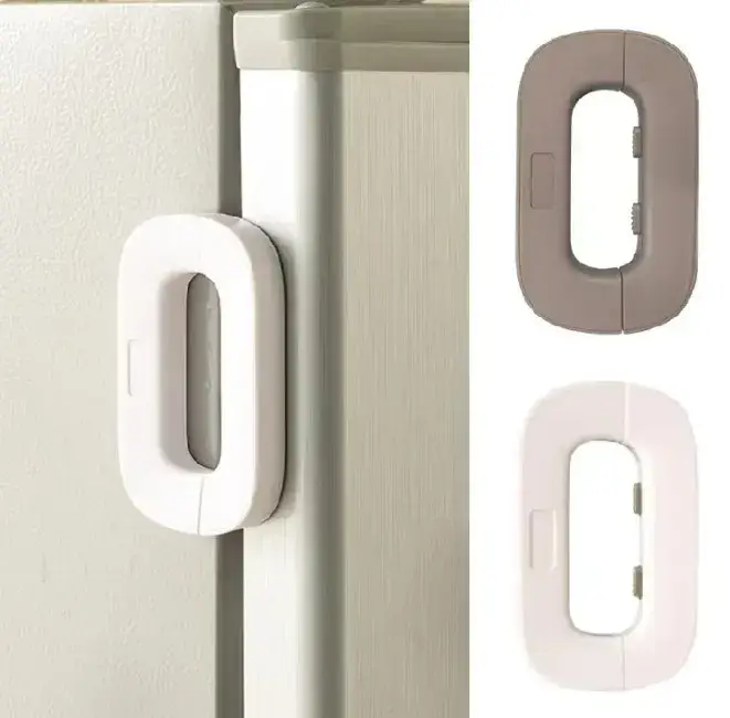 Fridge Lock Big Size Pack Of 2 (2pcs) Boxed Packaging