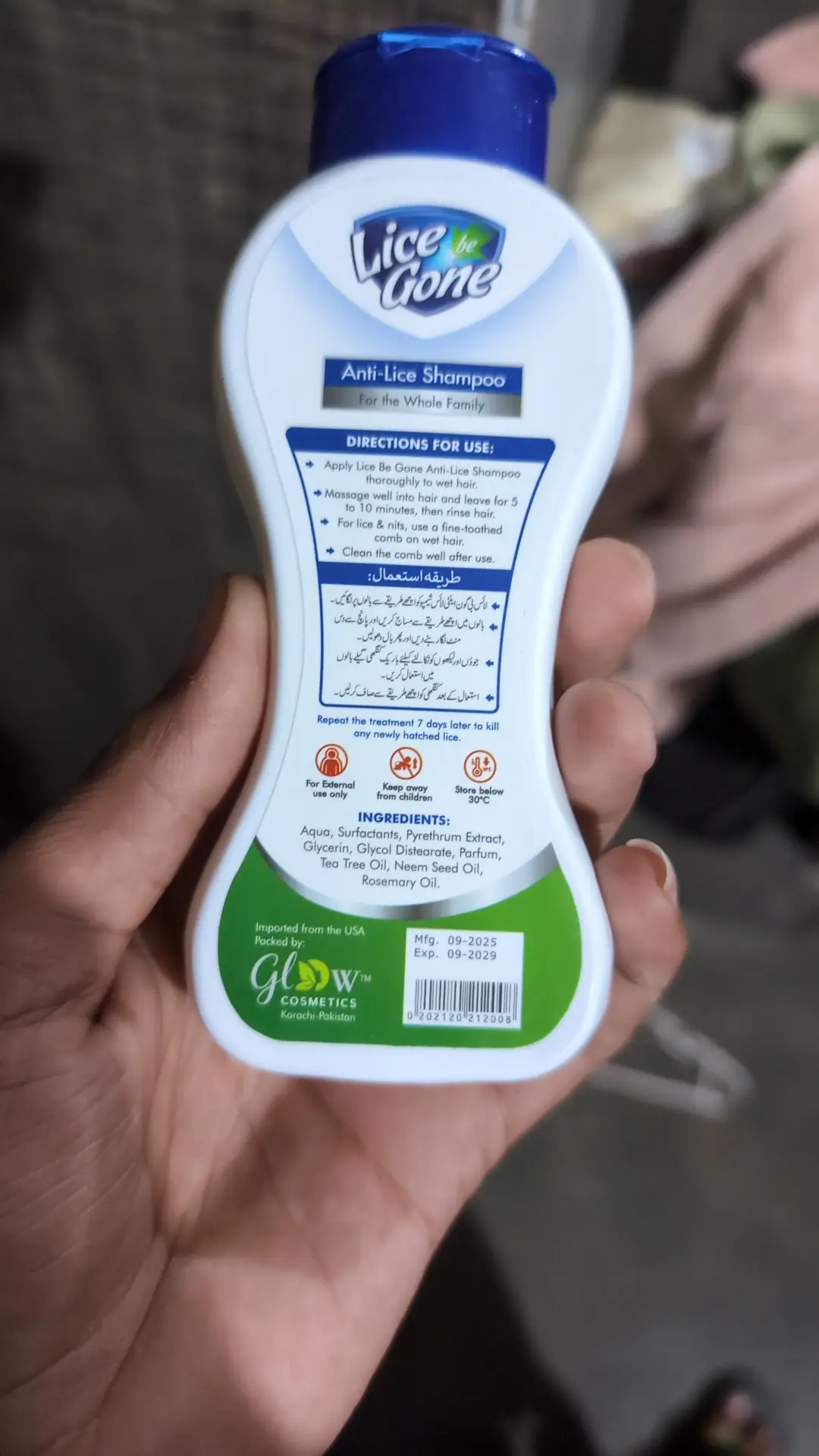 Anti-Lice & Anti-Dandruff Shampoo