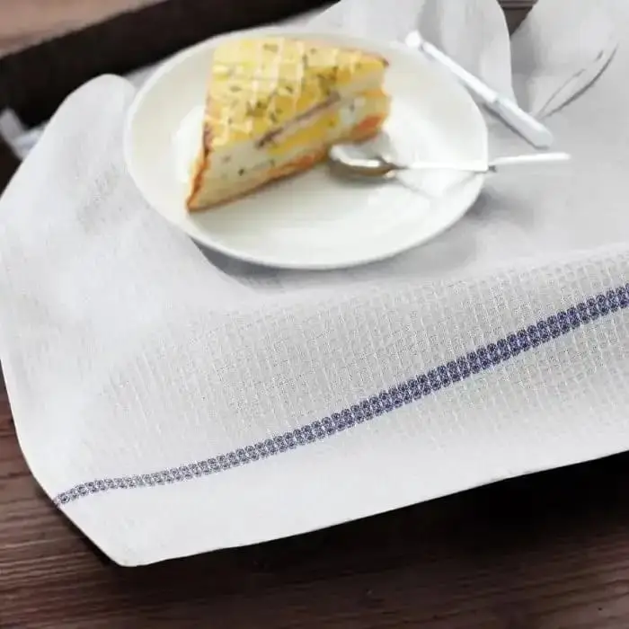 3 Pcs Cotton Blend Plain Kitchen Towel 3