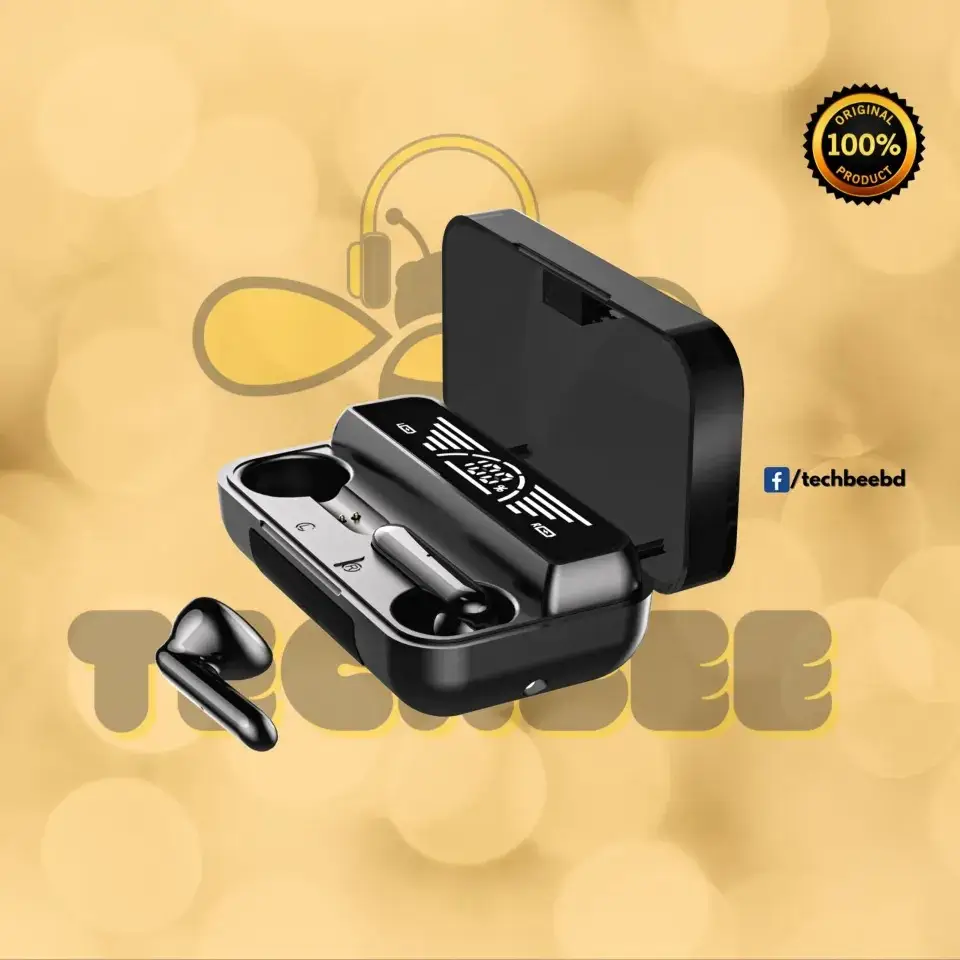 AirPods Style Bluetooth Earbuds with Sleek Design, Easy