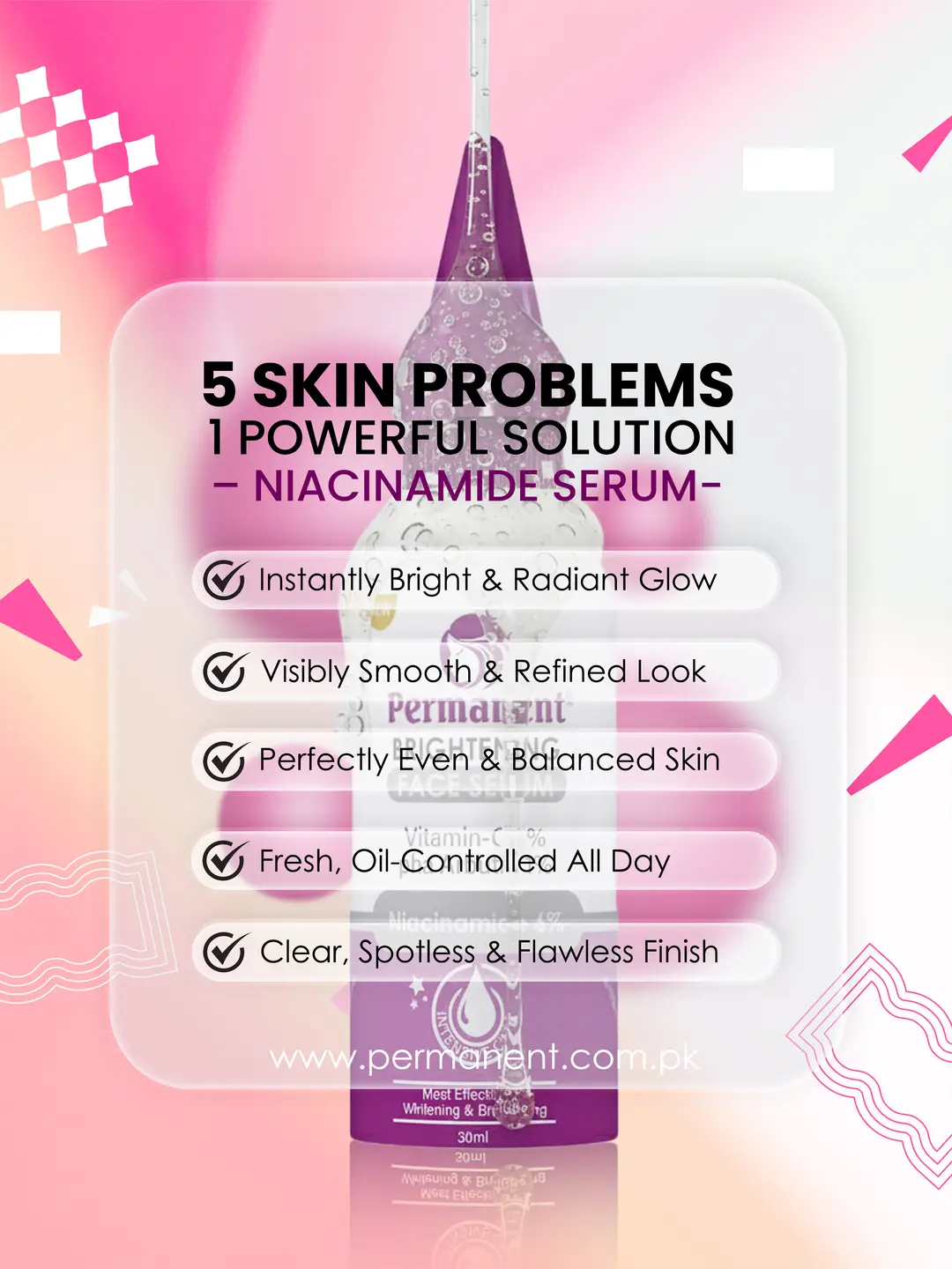 Anti-Aging Peach Niacinamide Serum 10 30