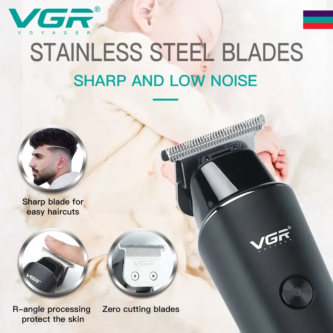 VGR V-937 Professional Electric Hair Trimmer rechargeable