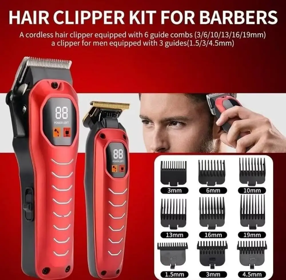 Geemy Professional Hair Trimmer Combo GM-8046